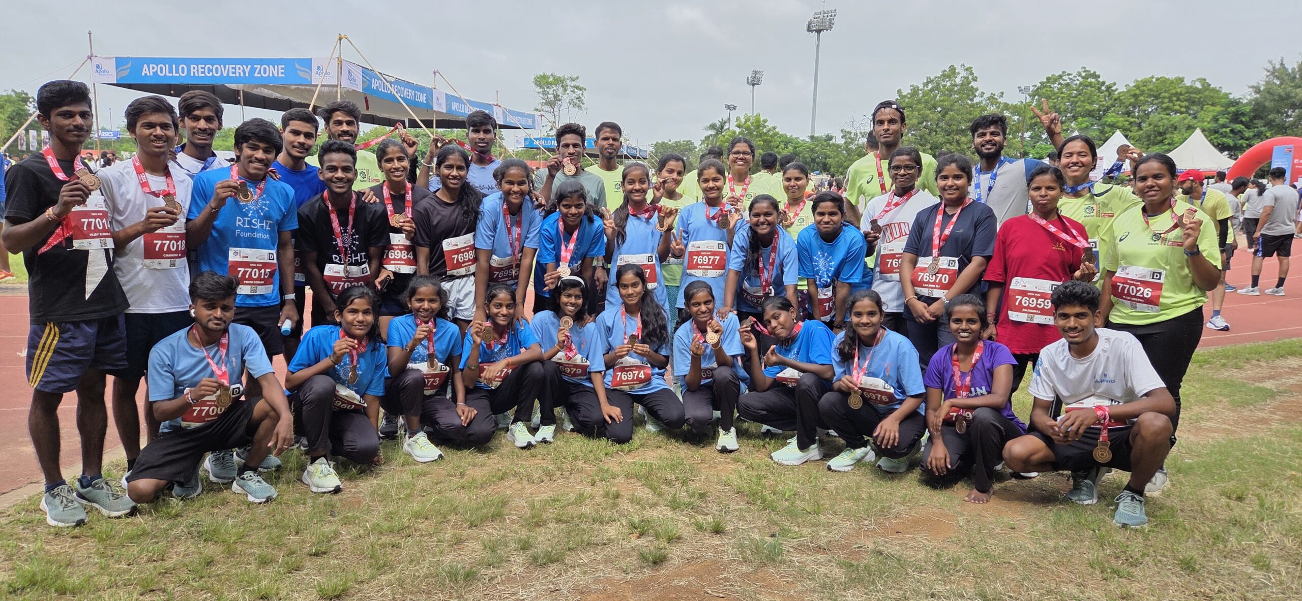 Hyderabad Run, 24 September 2024: Forty-one children participated, completing 10K and 21K, with fun activities and life lessons adding to the experience.