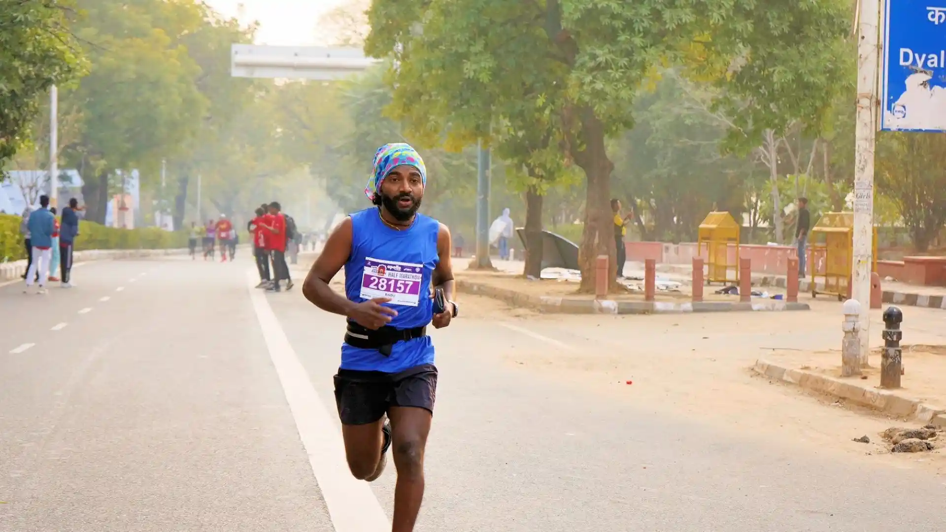 Delhi Marathon, 18 February 2024: Twenty-three participants ran with strong performances across the course.
