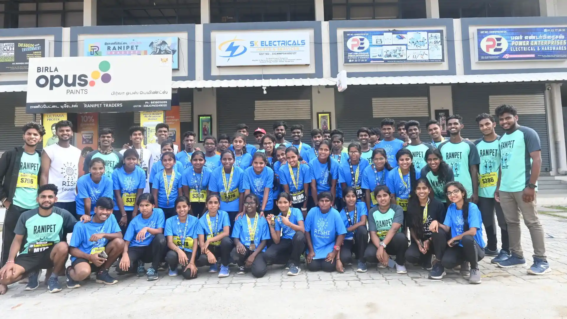 Ranipet Marathon, 29 December 2024: Seventy-six participants joined the 5K and 10K races, marking a strong finish to the year.